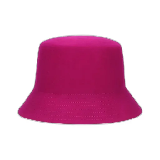 Logo Plaque Knitted Bucket Hat