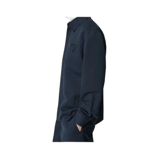 Silk And Cotton Twill Shirt