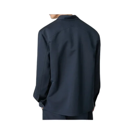 Silk And Cotton Twill Shirt