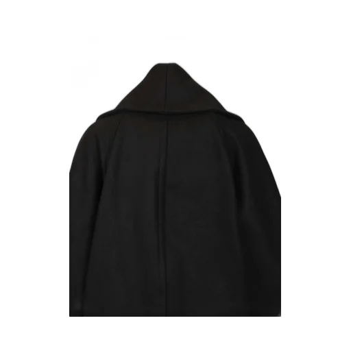 Double Breasted Felt Coat