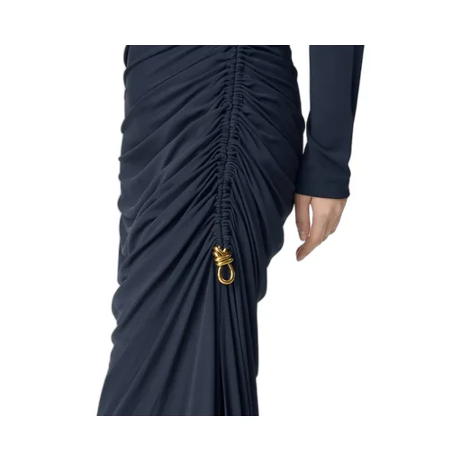 Crepe Viscose Jersey Dress