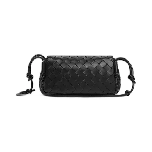 Notturno Intreciato Napa Leather Clutch Bag