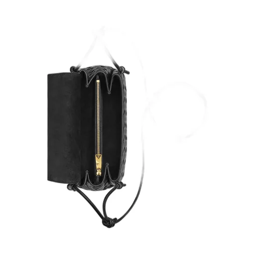 Notturno Intreciato Napa Leather Clutch Bag