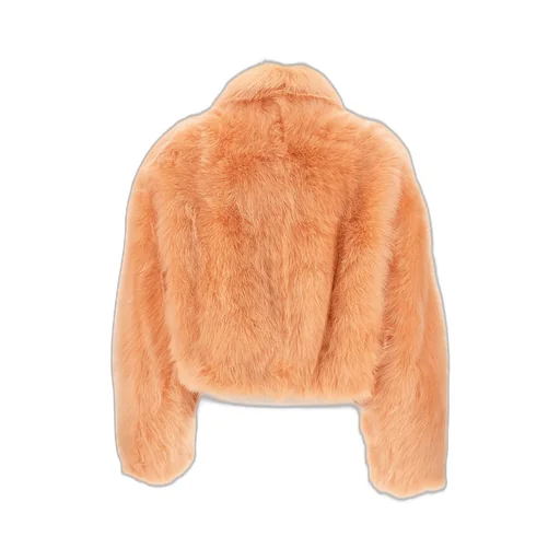 Long-Sleeved Fur Coat