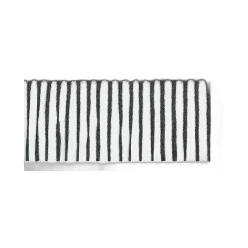 Intrecciato Patch Fringed Scarf