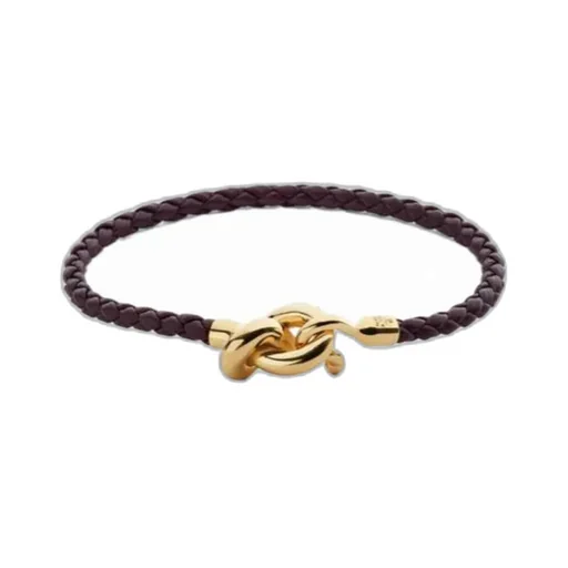 Leather Knot Bracelet