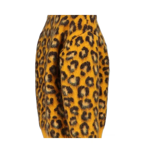 Leopard Printed Crewneck Jumper