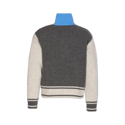 Zip-Up Knit Jacket