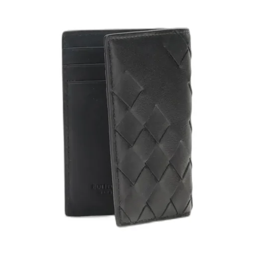 Intrecciato Flap Card Case