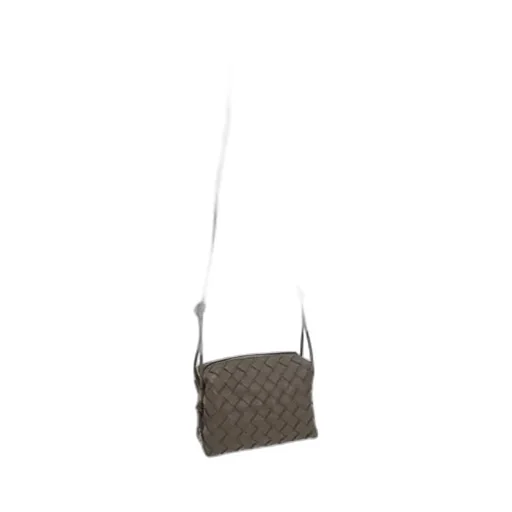 Mini Loop Woven Shoulder Bag
