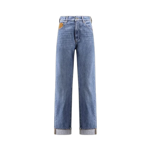 Vintage Straight Leg Denim Jeans