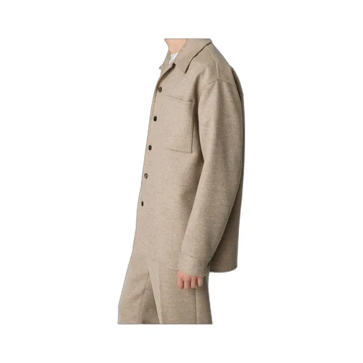 Wool And Cashmere Overshirt