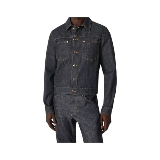 Raw Indigo Denim Jacket
