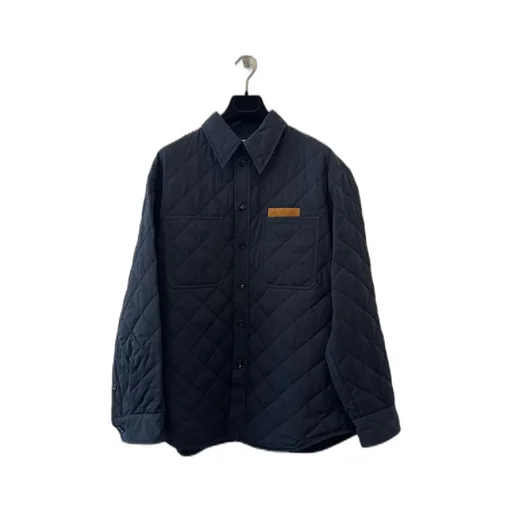 Quilted Cotton Overshirt