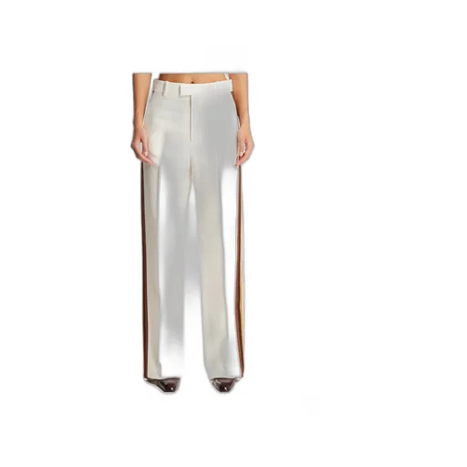 Stripe Detailed Tailored Trousers