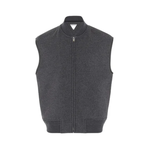 Double Face Wool Gilet