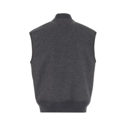 Double Face Wool Gilet