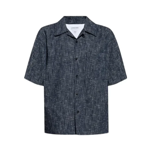 Lapel Short-Sleeved Shirt