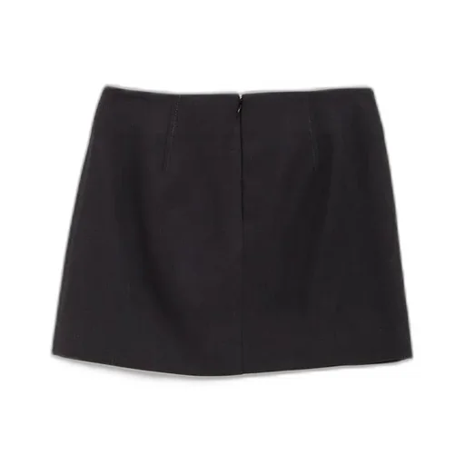 Lightweight Structured Mini Skirt