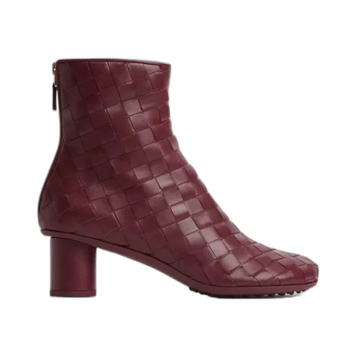 Intrecciato Ankle Boots