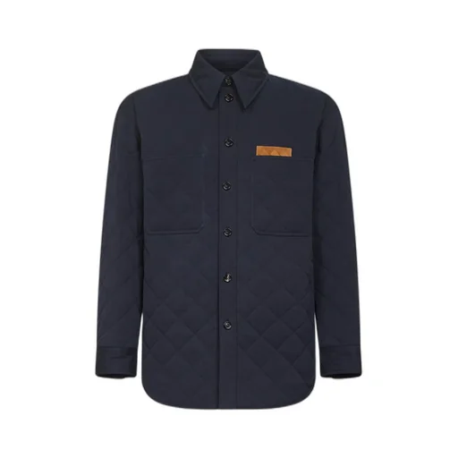 Quilted Cotton Overshirt