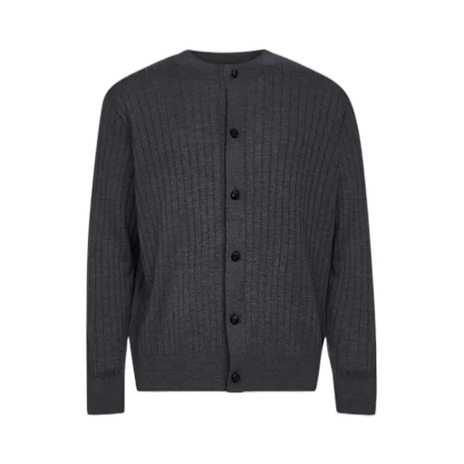 Long Sleeved Crewneck Cardigan