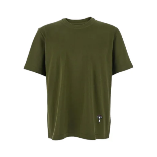 Mushroom Embroidered Crewneck T-Shirt