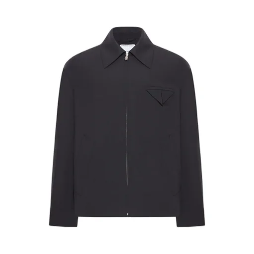 Fine Wool Kimono Blouson