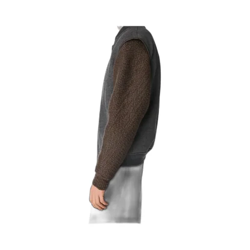 Double Face Zipped Gilet
