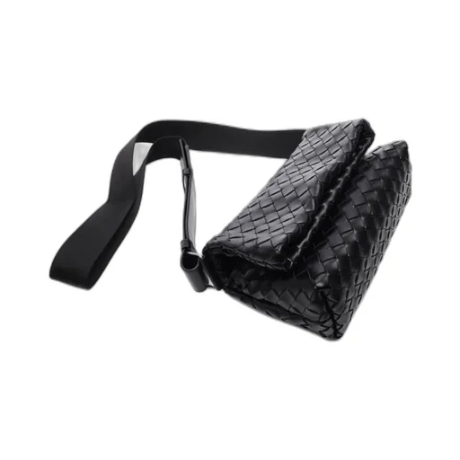Intrecciato Medium Flap Shoulder Bag