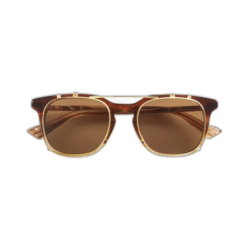 Classic Square Clip On Sunglasses