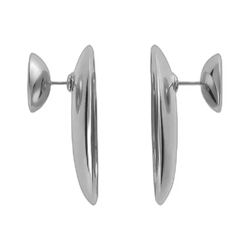 Large Concave Earrings