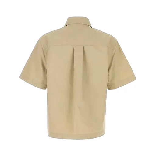 Short-Sleeved Buttoned Shirt