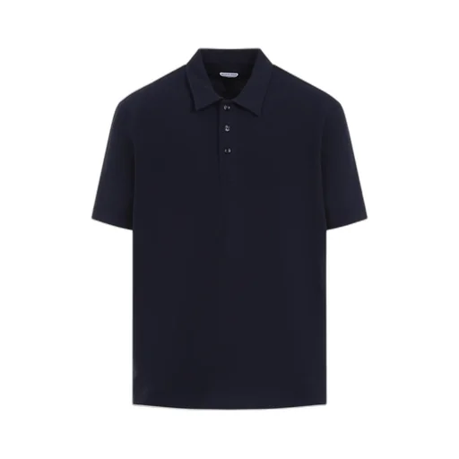 Logo Embroidered Short-Sleeved Polo Shirt