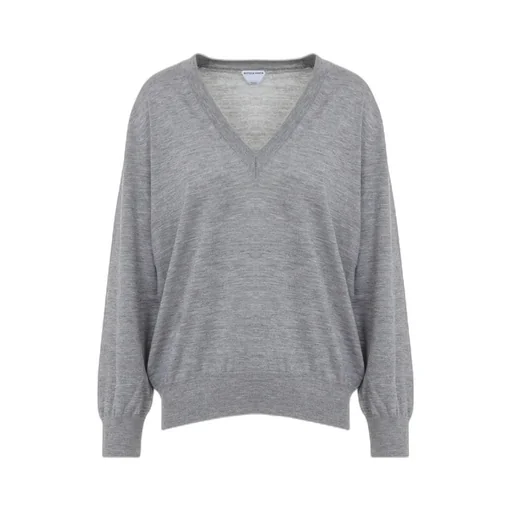 V-Neck Fine Knit Jumper