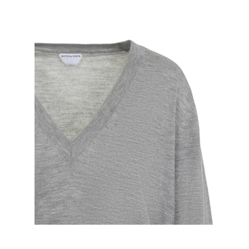 V-Neck Fine Knit Jumper