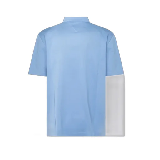 Logo Embroidered Short Sleeved Polo Shirt