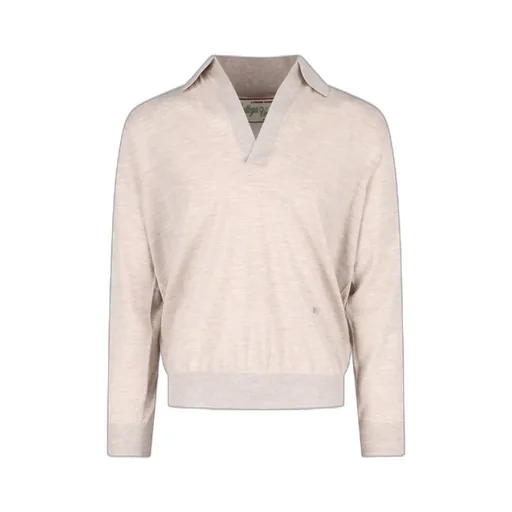 Long-Sleeved Polo Shirt