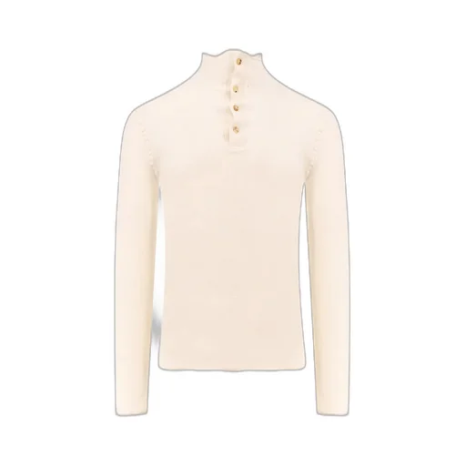 High Neck Knitted Top