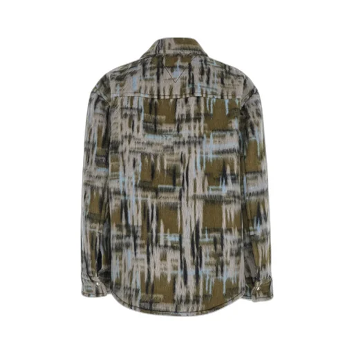 Check Patterned Relaxed Fit Jacket