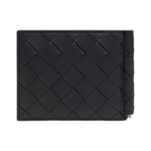 Intrecciato Bill Clip Wallet