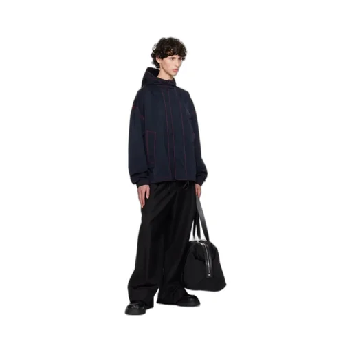 Drawstring Hood Casual Jacket
