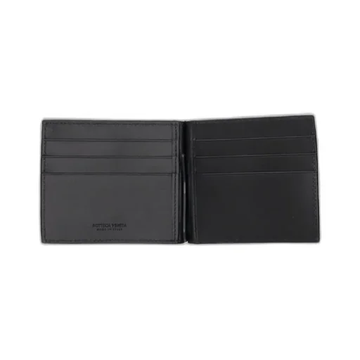 Woven Detailed Bi-Fold Wallet