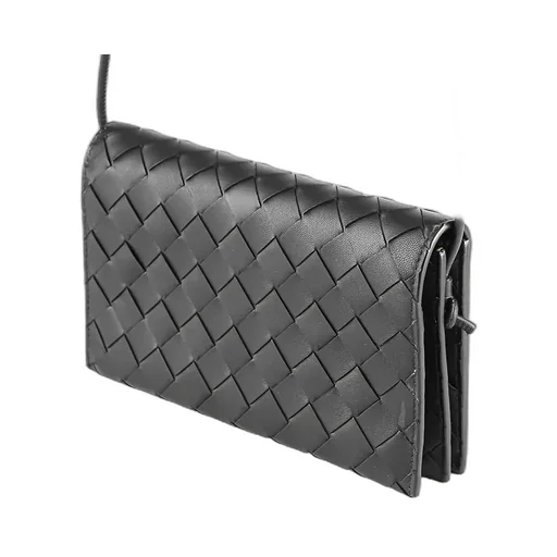 Intreciato Clamshell Shoulder Bag