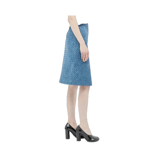 Intreciato Mid-Length Skirt