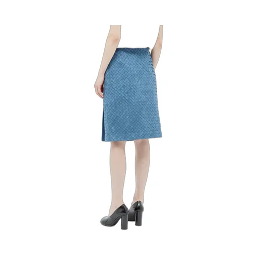 Intreciato Mid-Length Skirt