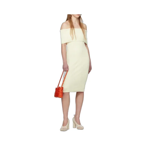 Off-The-Shoulder Fitted Dress