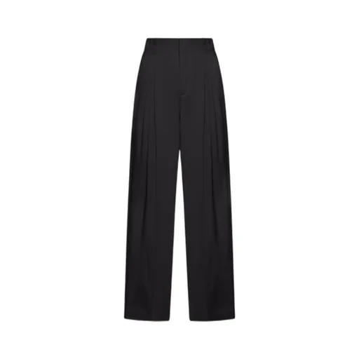 High-Rise Straight Leg Trousers