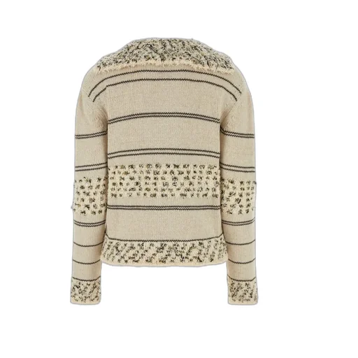 Striped V-Neck Jumper