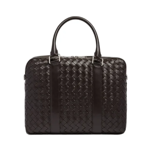 Small Intricciato Knitted Briefcase